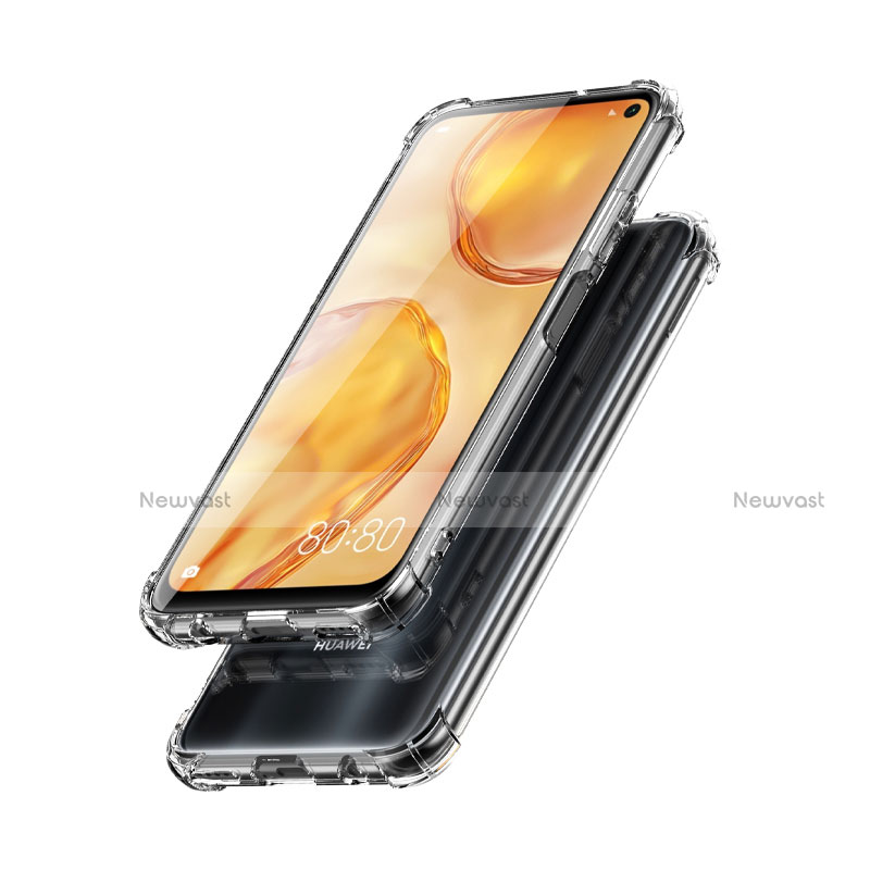 Ultra-thin Transparent TPU Soft Case T02 for Huawei Nova 7i Clear