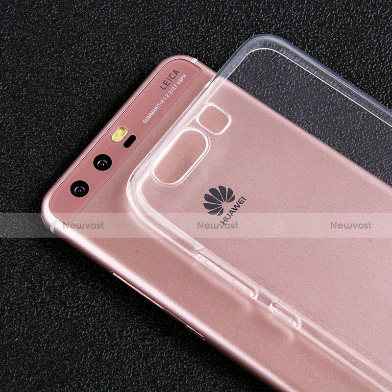 Ultra-thin Transparent TPU Soft Case T02 for Huawei P10 Clear