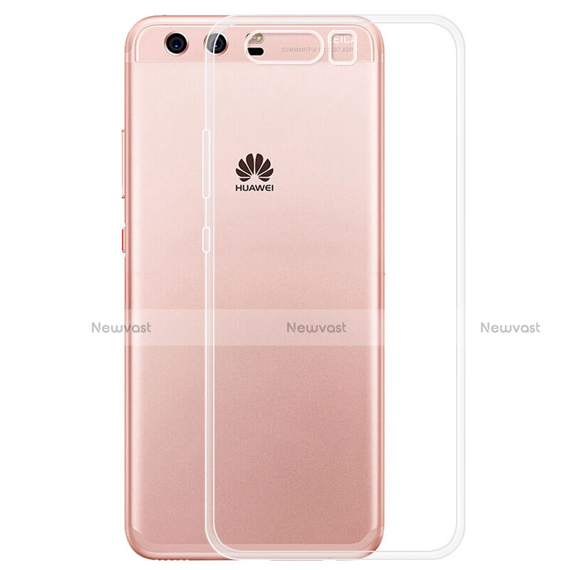 Ultra-thin Transparent TPU Soft Case T02 for Huawei P10 Plus Clear