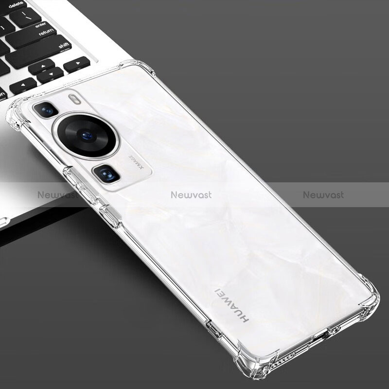 Ultra-thin Transparent TPU Soft Case T02 for Huawei P60 Clear