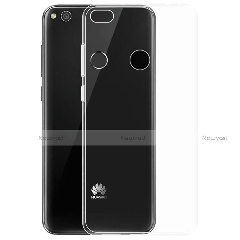 Ultra-thin Transparent TPU Soft Case T02 for Huawei P8 Lite (2017) Clear