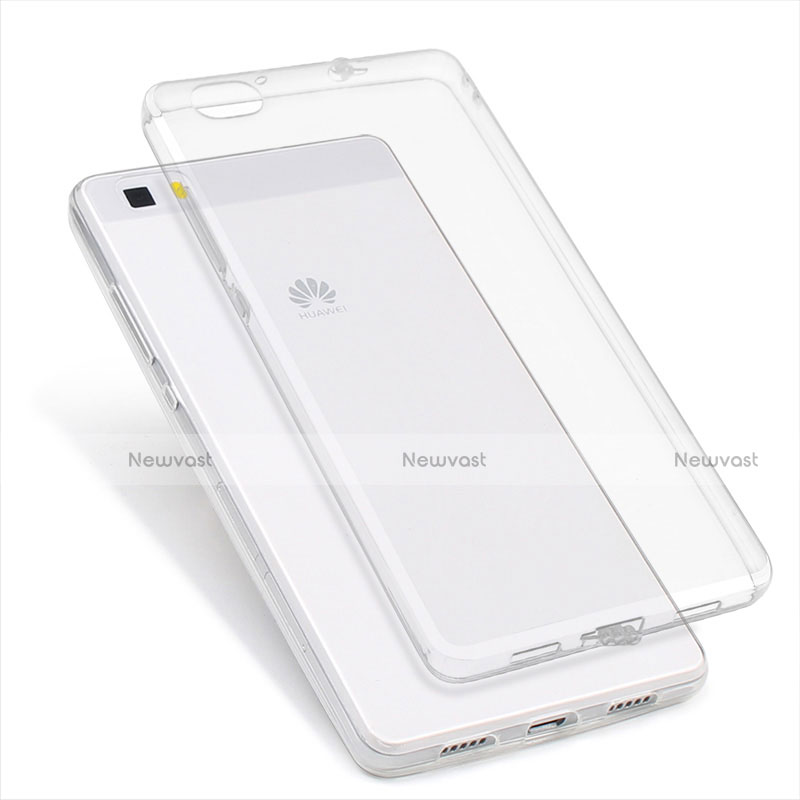 Ultra-thin Transparent TPU Soft Case T02 for Huawei P8 Lite Clear