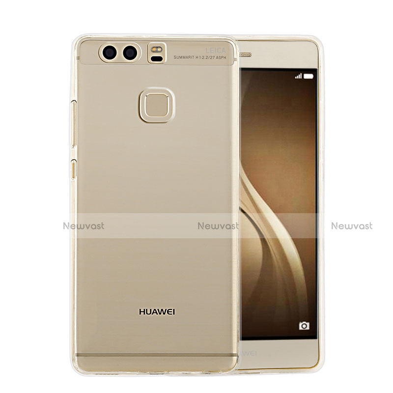 Ultra-thin Transparent TPU Soft Case T02 for Huawei P9 Clear