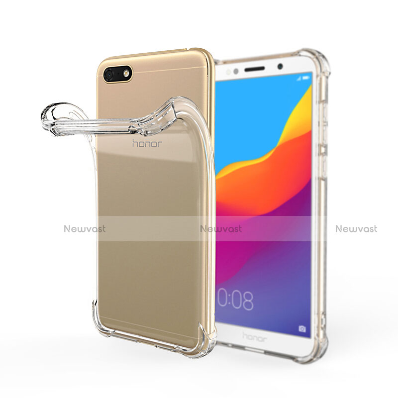 Ultra-thin Transparent TPU Soft Case T02 for Huawei Y5 (2018) Clear