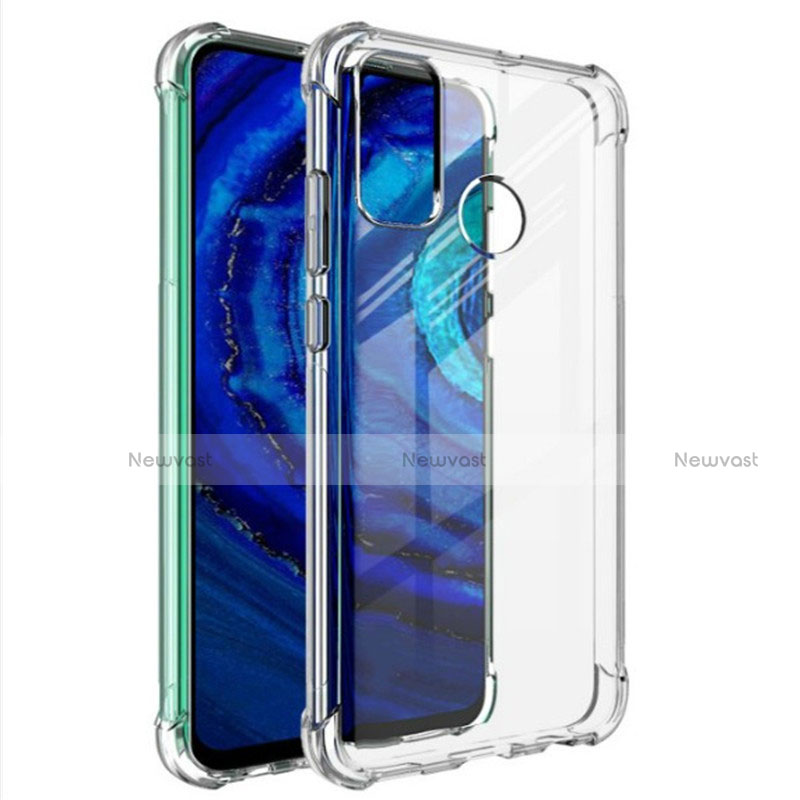 Ultra-thin Transparent TPU Soft Case T02 for Huawei Y8s Clear