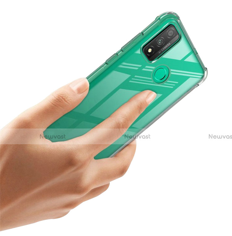 Ultra-thin Transparent TPU Soft Case T02 for Huawei Y8s Clear