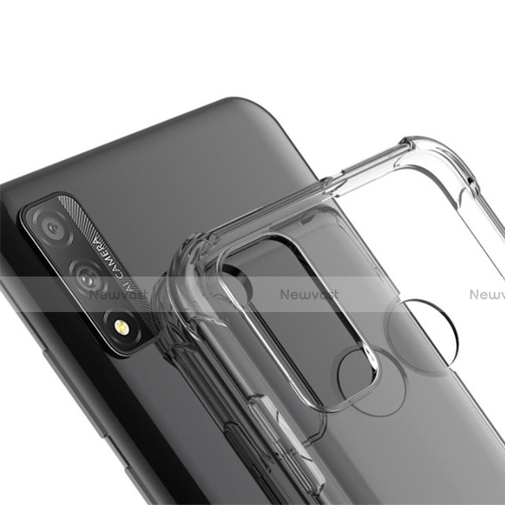 Ultra-thin Transparent TPU Soft Case T02 for Huawei Y8s Clear