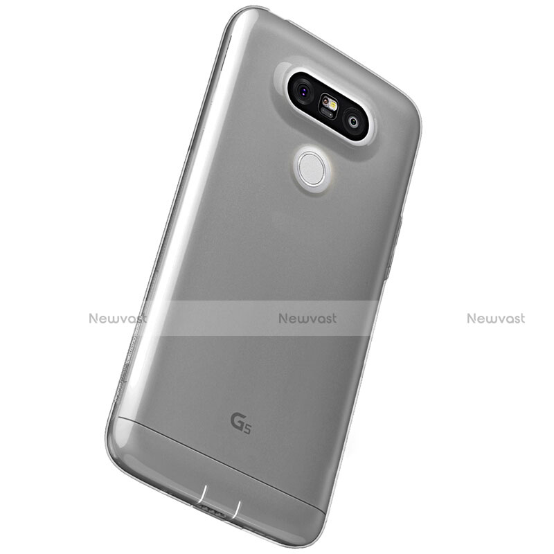 Ultra-thin Transparent TPU Soft Case T02 for LG G5 Gray