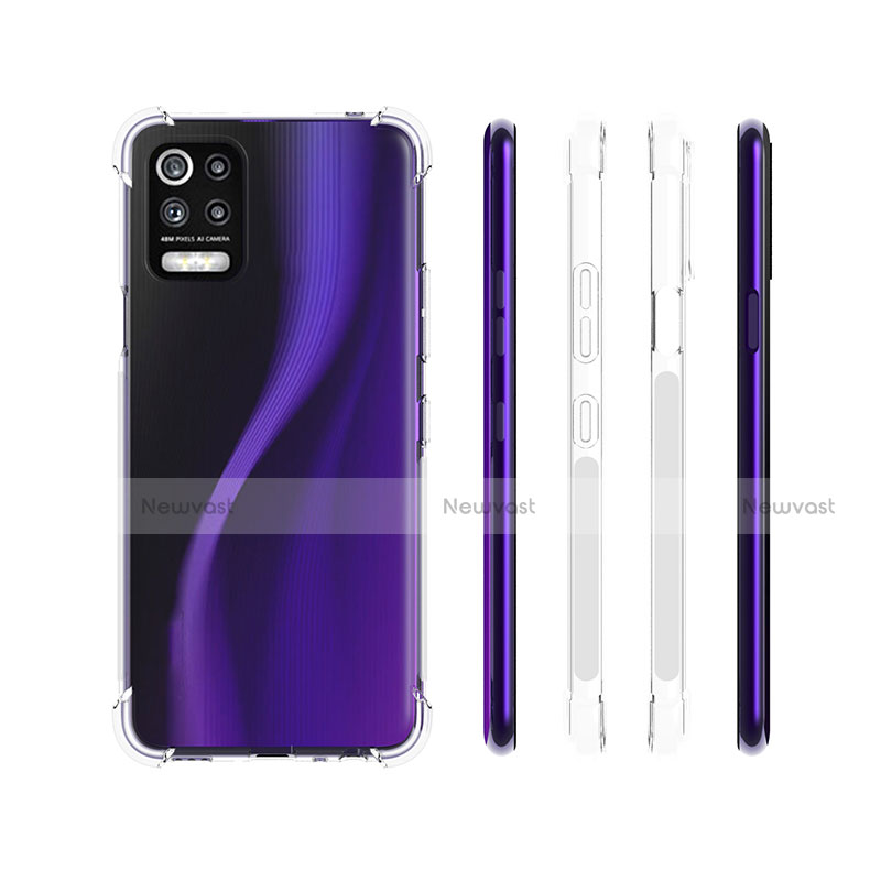 Ultra-thin Transparent TPU Soft Case T02 for LG K52 Clear