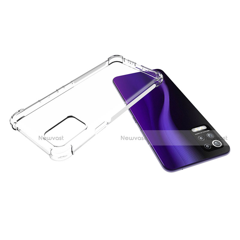 Ultra-thin Transparent TPU Soft Case T02 for LG Q52 Clear