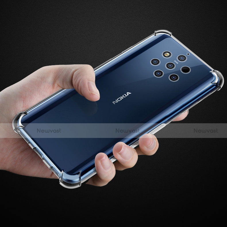 Ultra-thin Transparent TPU Soft Case T02 for Nokia 9 PureView Clear