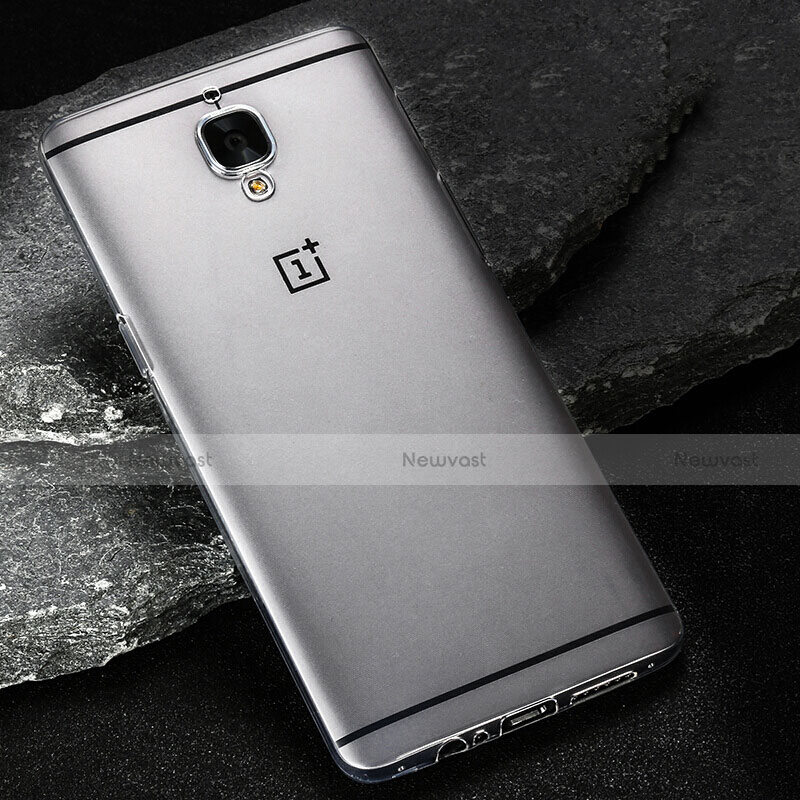 Ultra-thin Transparent TPU Soft Case T02 for OnePlus 3 Clear