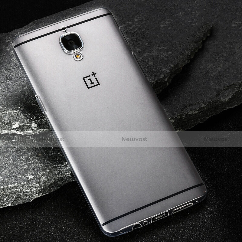 Ultra-thin Transparent TPU Soft Case T02 for OnePlus 3T Clear