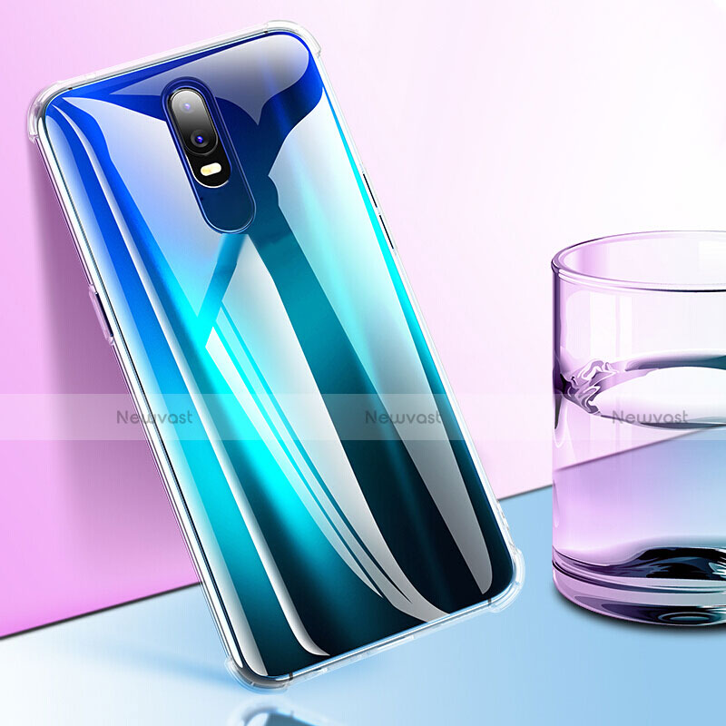 Ultra-thin Transparent TPU Soft Case T02 for OnePlus 6T Clear