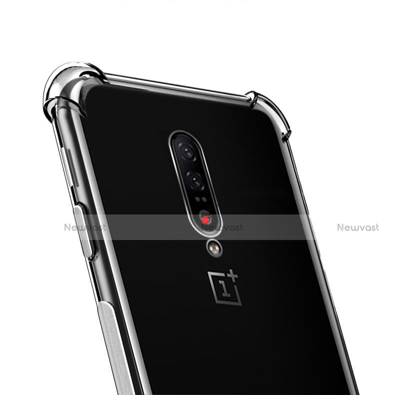 Ultra-thin Transparent TPU Soft Case T02 for OnePlus 7 Pro Clear