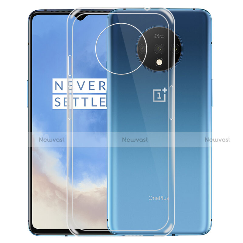 Ultra-thin Transparent TPU Soft Case T02 for OnePlus 7T Clear