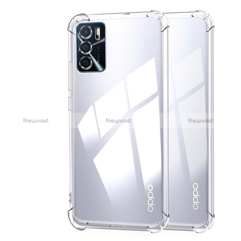 Ultra-thin Transparent TPU Soft Case T02 for Oppo A16 Clear