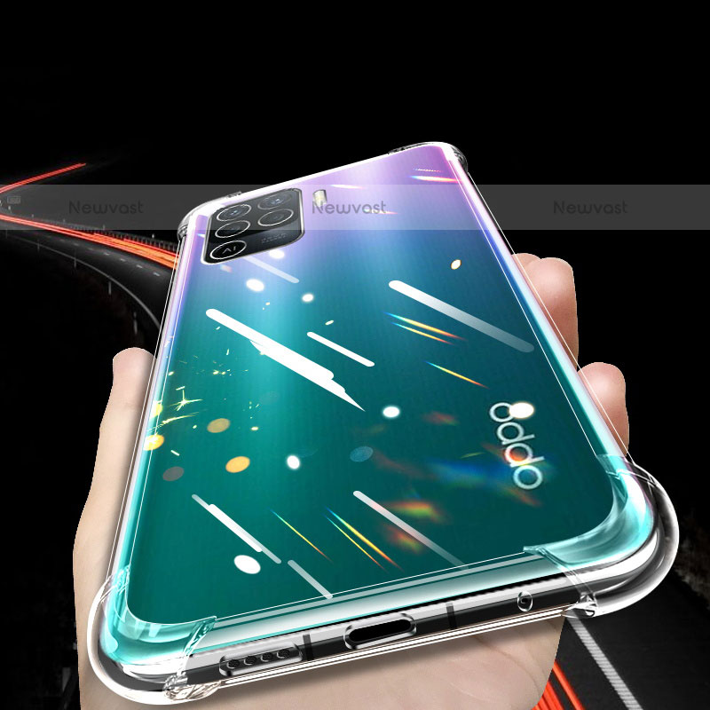 Ultra-thin Transparent TPU Soft Case T02 for Oppo A94 4G Clear
