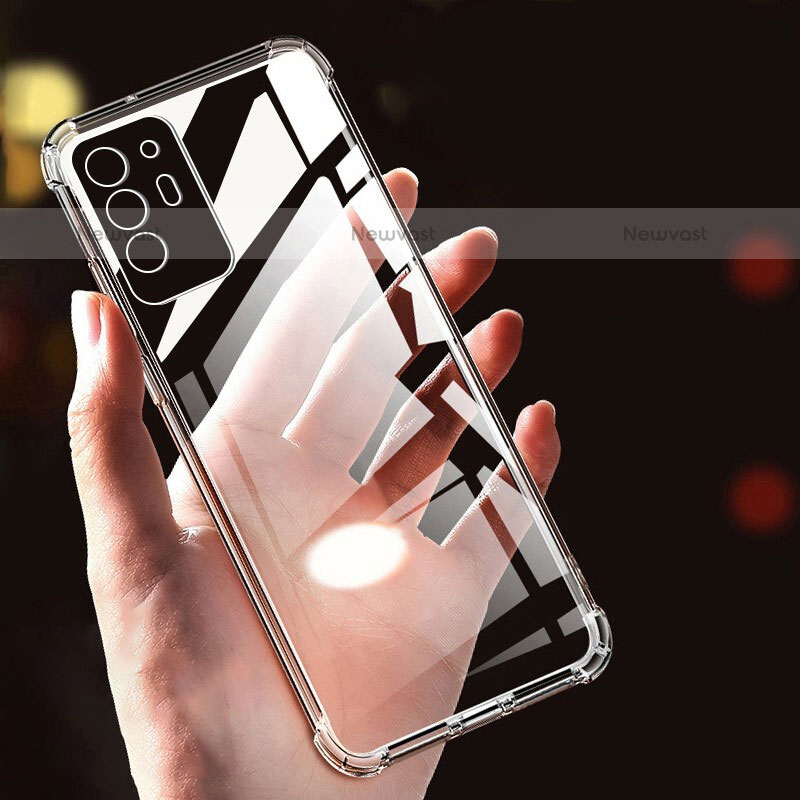 Ultra-thin Transparent TPU Soft Case T02 for Oppo F19 Pro+ Plus 5G Clear
