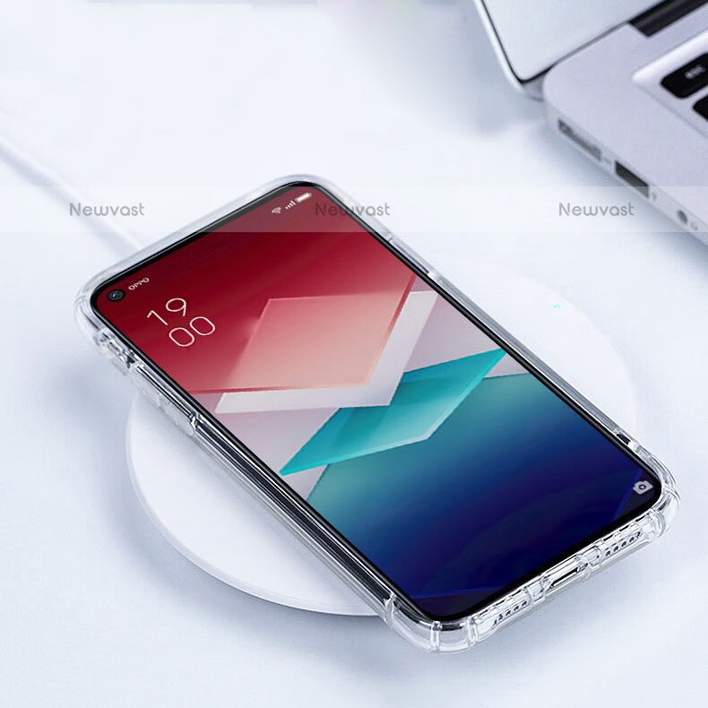 Ultra-thin Transparent TPU Soft Case T02 for Oppo K10X 5G Clear