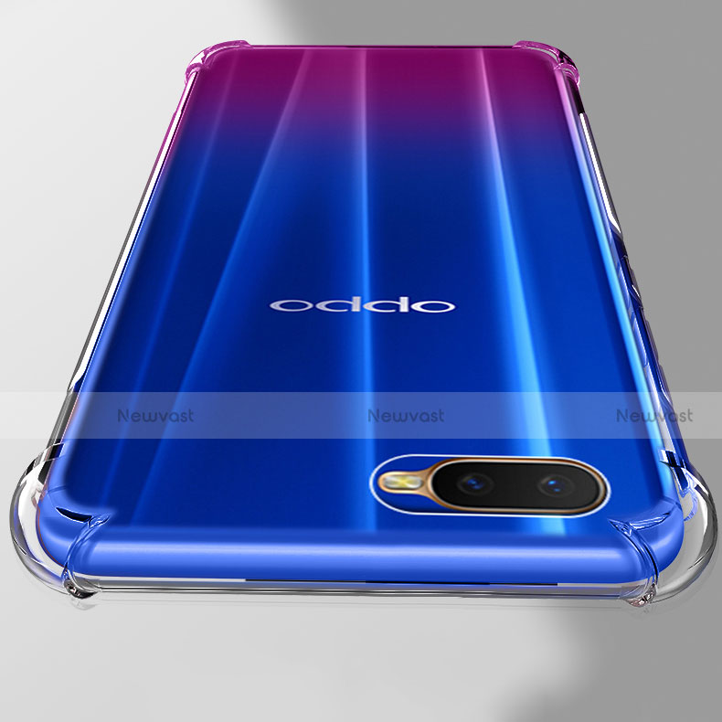 Ultra-thin Transparent TPU Soft Case T02 for Oppo R15X Clear