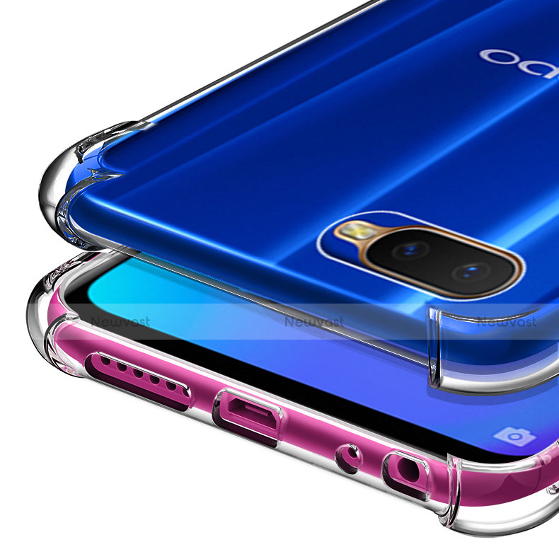 Ultra-thin Transparent TPU Soft Case T02 for Oppo R17 Neo Clear