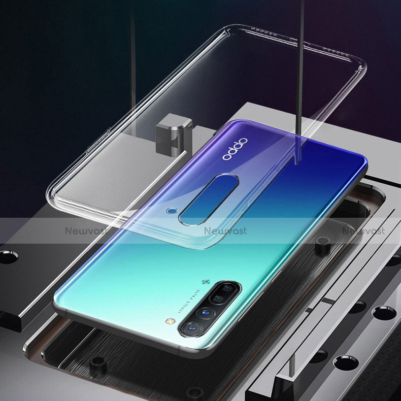 Ultra-thin Transparent TPU Soft Case T02 for Oppo Reno3 Clear
