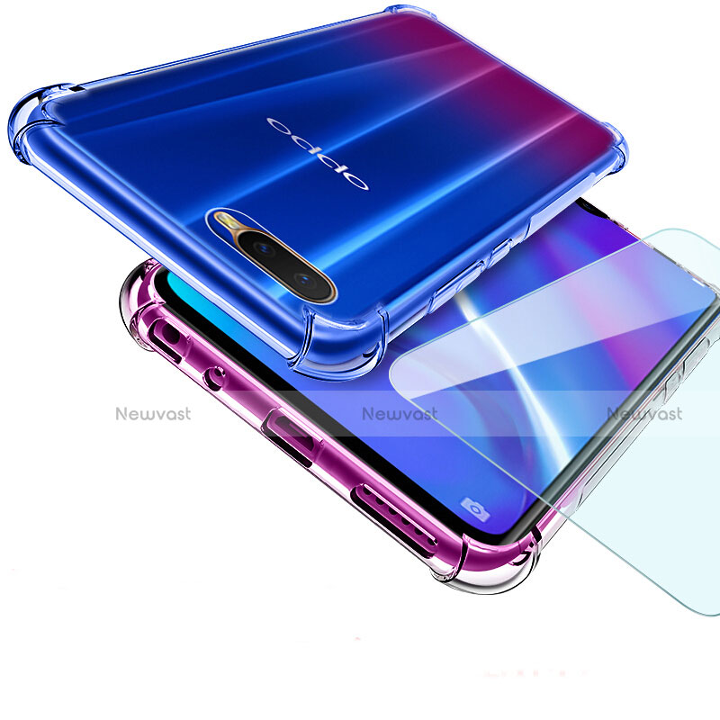 Ultra-thin Transparent TPU Soft Case T02 for Oppo RX17 Neo Clear