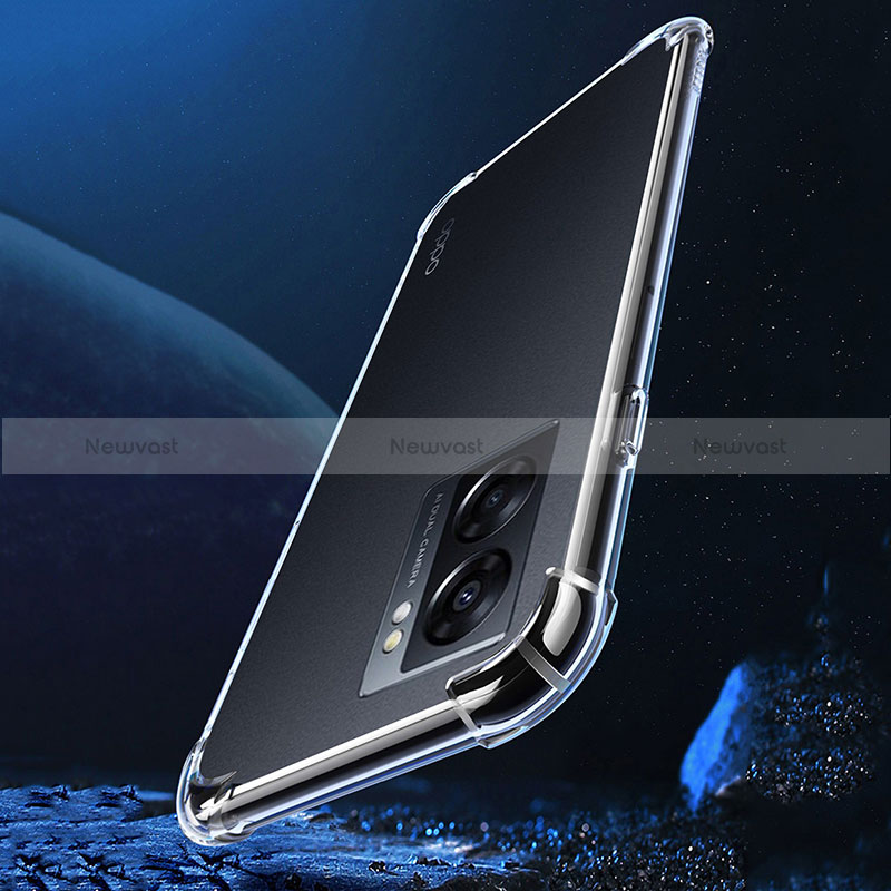 Ultra-thin Transparent TPU Soft Case T02 for Realme V23 5G Clear