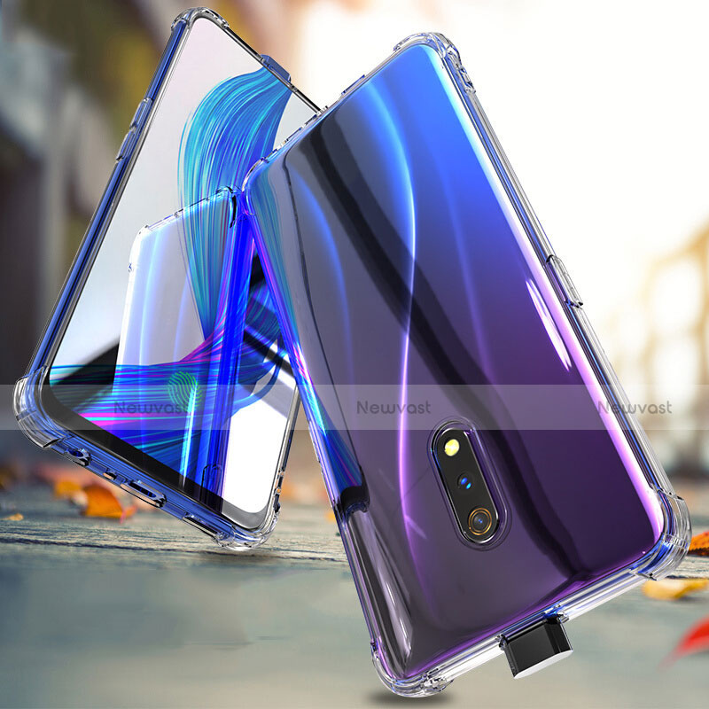 Ultra-thin Transparent TPU Soft Case T02 for Realme X Clear