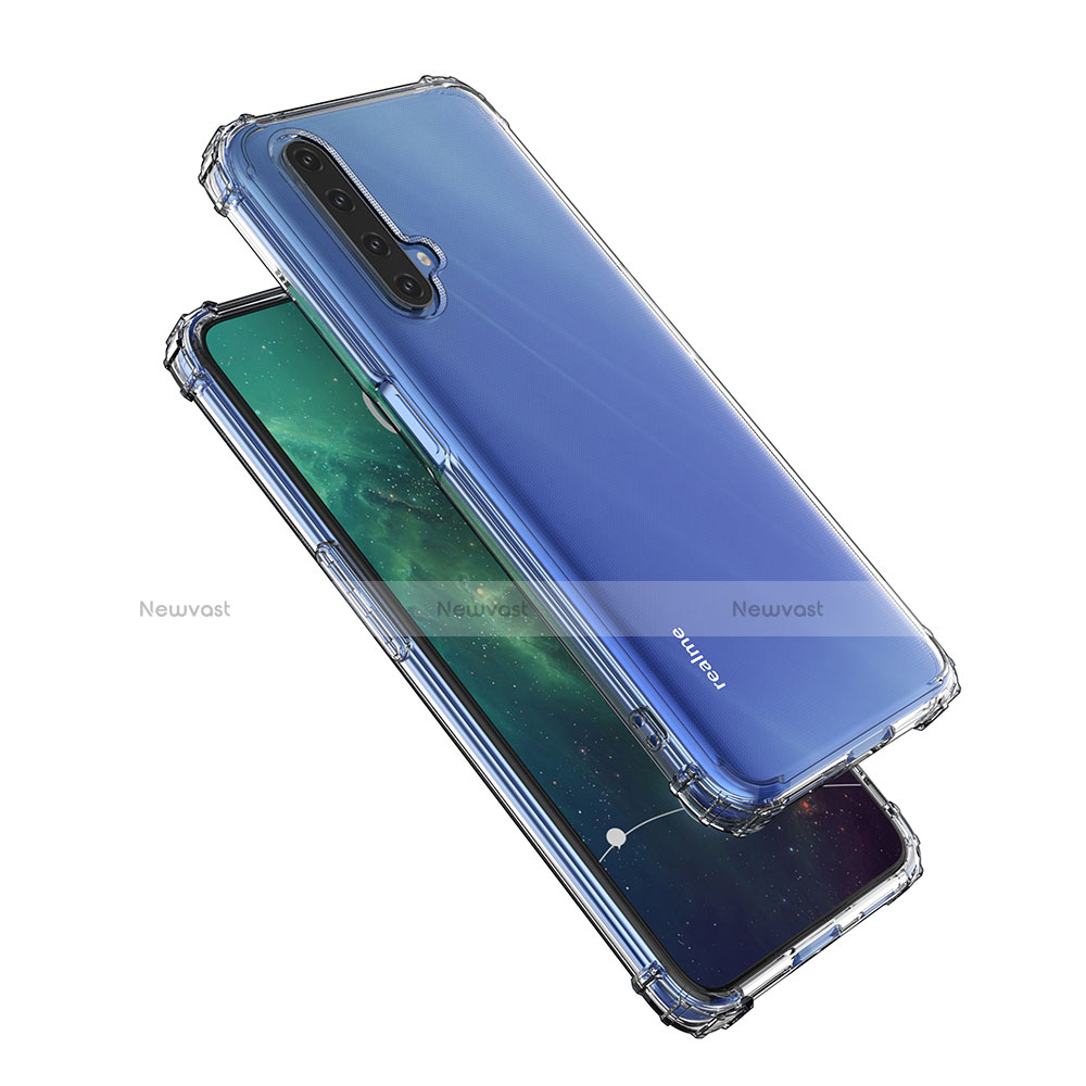 Ultra-thin Transparent TPU Soft Case T02 for Realme X3 SuperZoom Clear