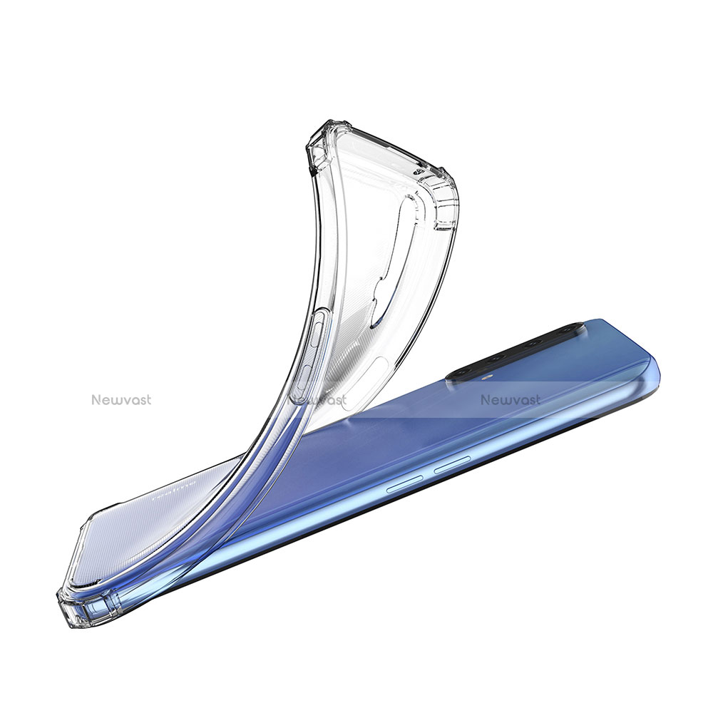 Ultra-thin Transparent TPU Soft Case T02 for Realme X50 5G Clear