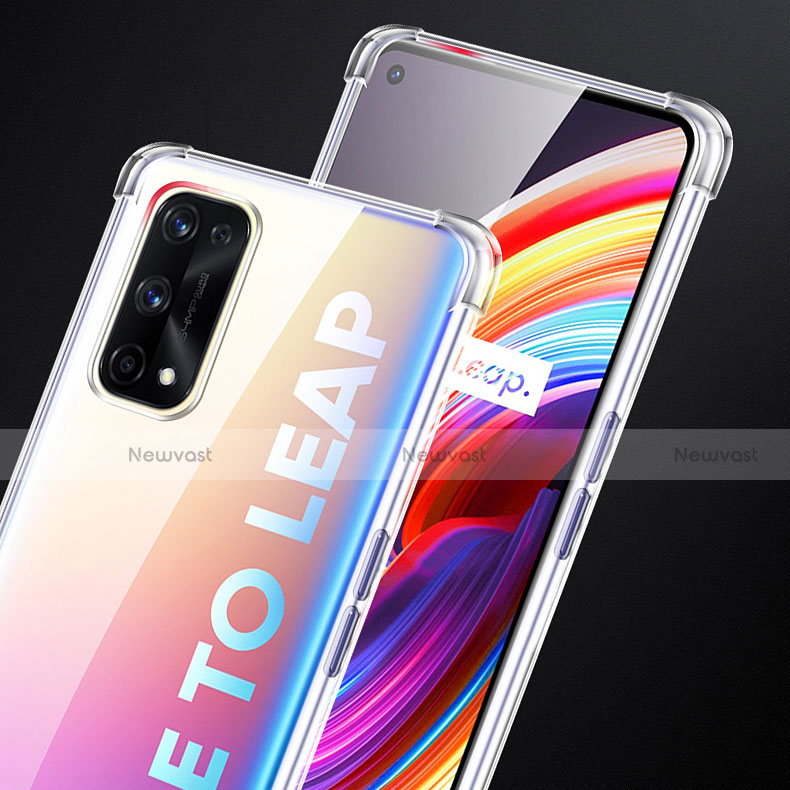 Ultra-thin Transparent TPU Soft Case T02 for Realme X7 5G Clear