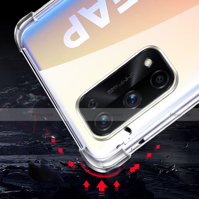 Ultra-thin Transparent TPU Soft Case T02 for Realme X7 Pro 5G Clear