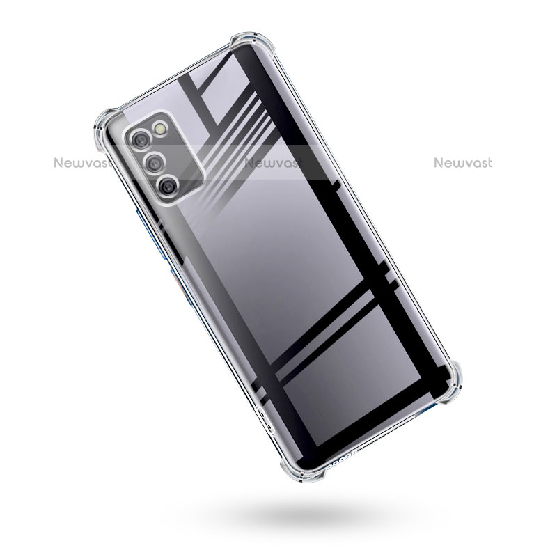 Ultra-thin Transparent TPU Soft Case T02 for Samsung Galaxy A02s Clear