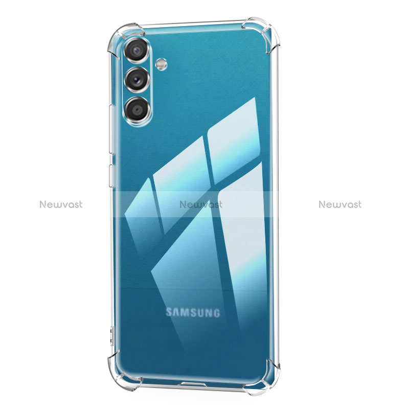 Ultra-thin Transparent TPU Soft Case T02 for Samsung Galaxy A04s Clear