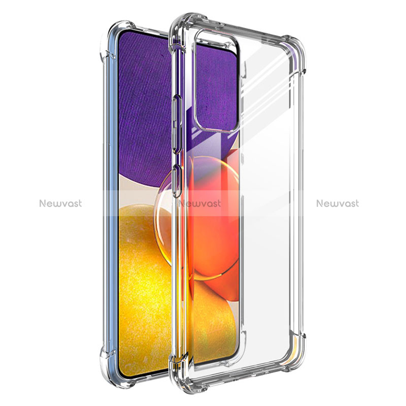 Ultra-thin Transparent TPU Soft Case T02 for Samsung Galaxy A15 5G Clear