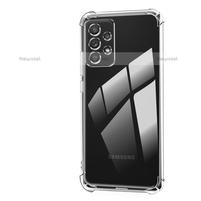 Ultra-thin Transparent TPU Soft Case T02 for Samsung Galaxy A23 5G Clear