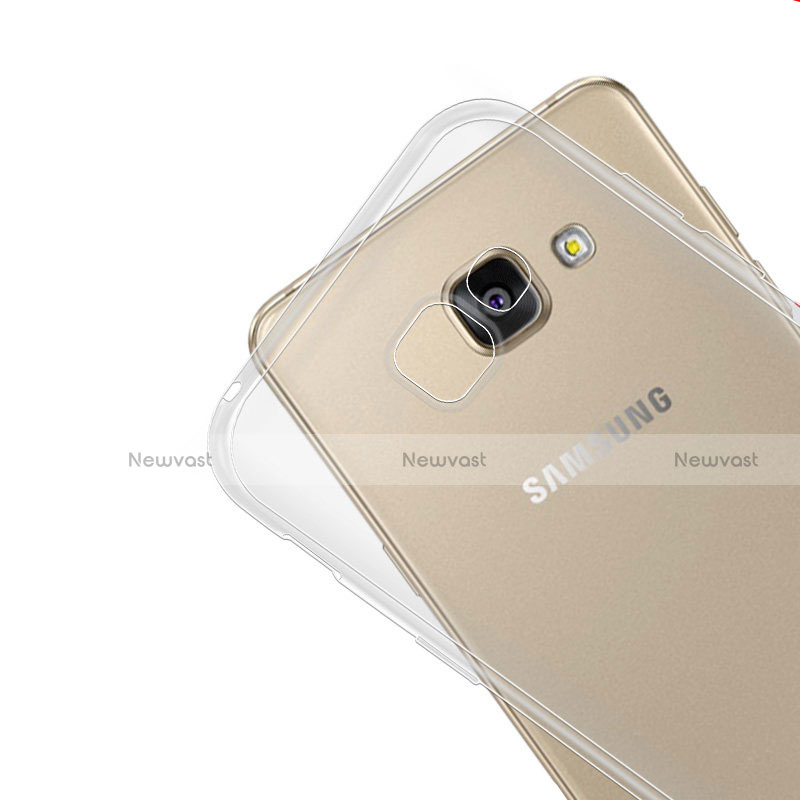 Ultra-thin Transparent TPU Soft Case T02 for Samsung Galaxy A5 (2017) Duos Clear