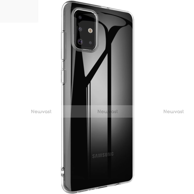 Ultra-thin Transparent TPU Soft Case T02 for Samsung Galaxy A51 5G Clear