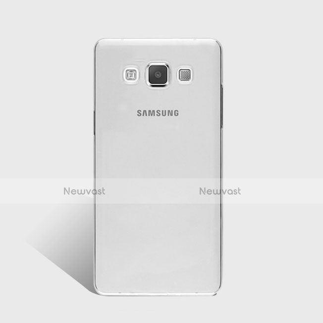 Ultra-thin Transparent TPU Soft Case T02 for Samsung Galaxy A7 Duos SM-A700F A700FD Clear