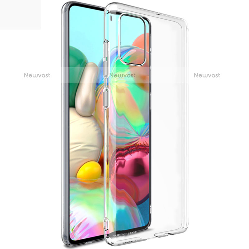 Ultra-thin Transparent TPU Soft Case T02 for Samsung Galaxy A71 4G A715 Clear