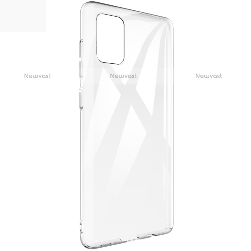 Ultra-thin Transparent TPU Soft Case T02 for Samsung Galaxy A71 4G A715 Clear