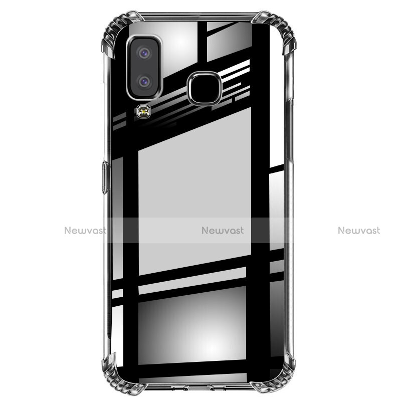 Ultra-thin Transparent TPU Soft Case T02 for Samsung Galaxy A8 Star Clear