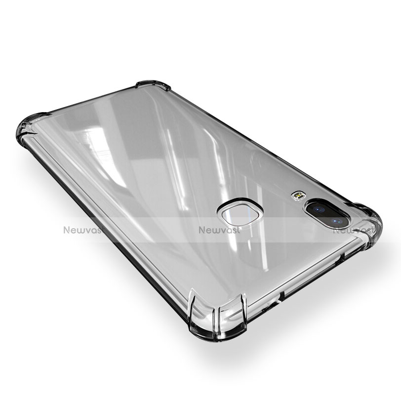 Ultra-thin Transparent TPU Soft Case T02 for Samsung Galaxy A8 Star Clear