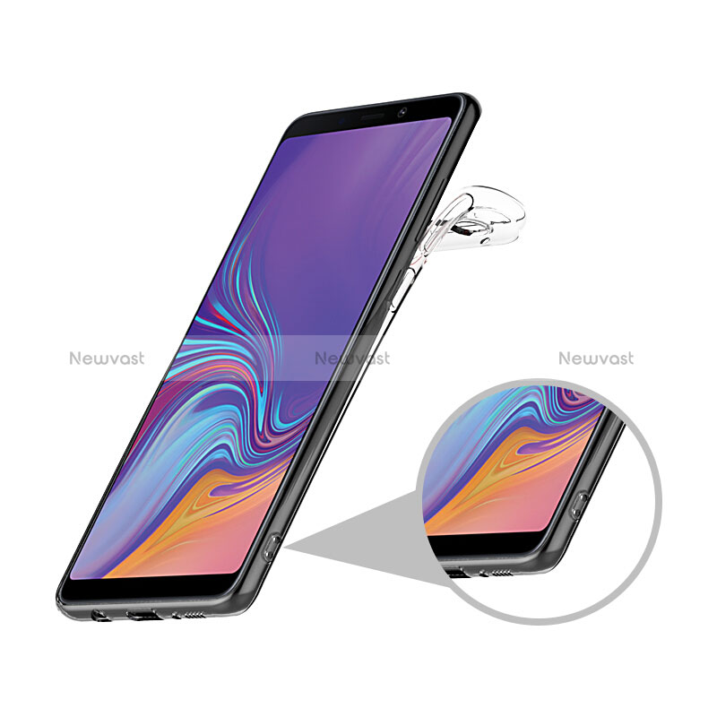 Ultra-thin Transparent TPU Soft Case T02 for Samsung Galaxy A9 (2018) A920 Clear