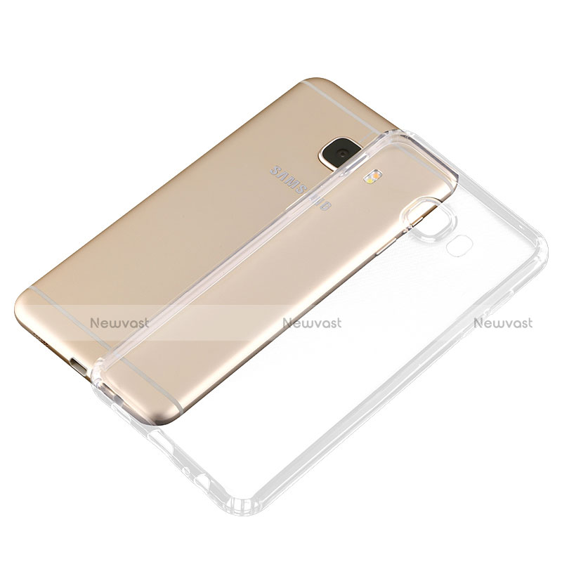 Ultra-thin Transparent TPU Soft Case T02 for Samsung Galaxy C7 SM-C7000 Clear