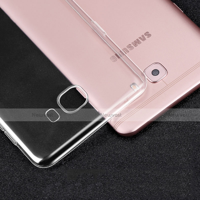 Ultra-thin Transparent TPU Soft Case T02 for Samsung Galaxy C9 Pro C9000 Clear