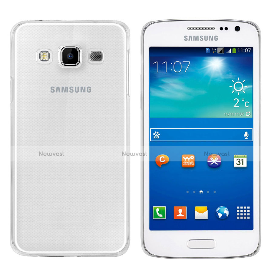 Ultra-thin Transparent TPU Soft Case T02 for Samsung Galaxy DS A300G A300H A300M Clear
