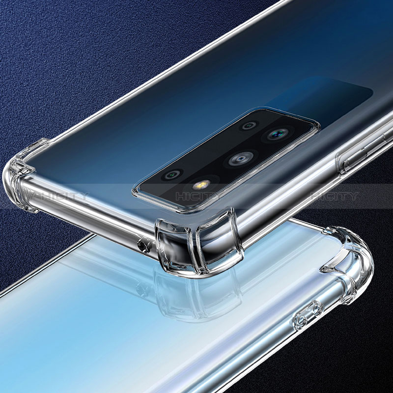 Ultra-thin Transparent TPU Soft Case T02 for Samsung Galaxy F52 5G Clear